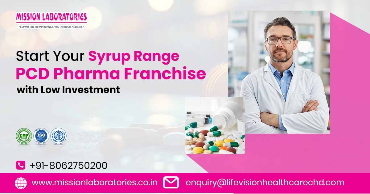 Syrup Range in PCD Pharma Franchise